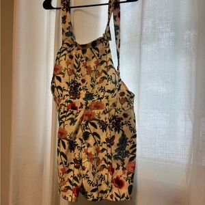 Floral Print Romper